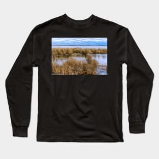 Prairie Lake Scenery Long Sleeve T-Shirt